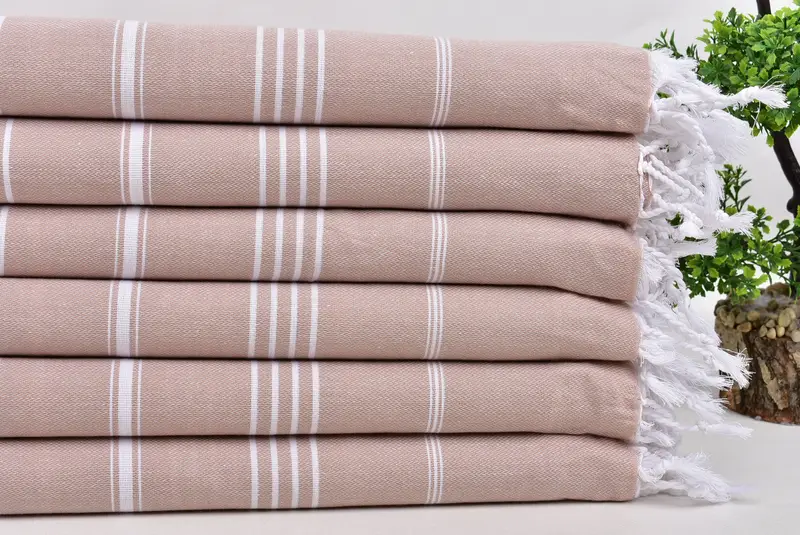 70x40 Cotton Striped Towel, Gift For Best Friend, Gifts For Him, Absorbent towel, Cancun Bachelorette Party Gift Ideas, Personalized Wedding Gift - 3