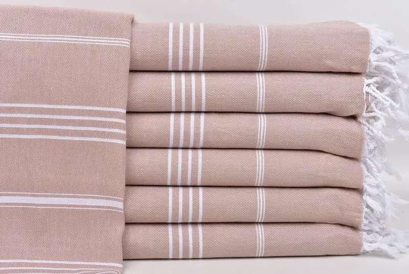 70x40 Cotton Striped Towel, Gift For Best Friend, Gifts For Him, Absorbent towel, Cancun Bachelorette Party Gift Ideas, Personalized Wedding Gift - 1