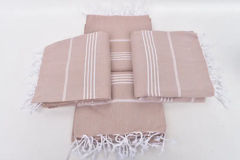 70x40 Cotton Striped Towel, Gift For Best Friend, Gifts For Him, Absorbent towel, Cancun Bachelorette Party Gift Ideas, Personalized Wedding Gift - 6