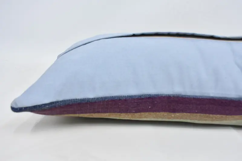 16x48 Purple Cushion, Throw Kilim Pillow, Gift Pillow, Pillow Case, Sofa Bolster Pillow, Outdoor Patio Pillow Cover, Handmade Kilim Cushion - 5