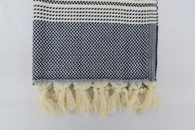 Turkish Tea Towel, Wedding Gift Ideas, Summer Gift, Gift For The Home Decor, 40x18 Cotton Striped Towel, Turkish Towel Hand Towel, Bathroom Towels - 7