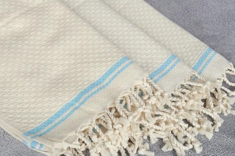 38x18 Toalla a rayas de algodón, regalo de inauguración de la casa, poca de cocina turca, toalla de gimnasia, regalo para él, toalla de mano de monograma, toalla de cocina, regalos de despedida de soltero - 5