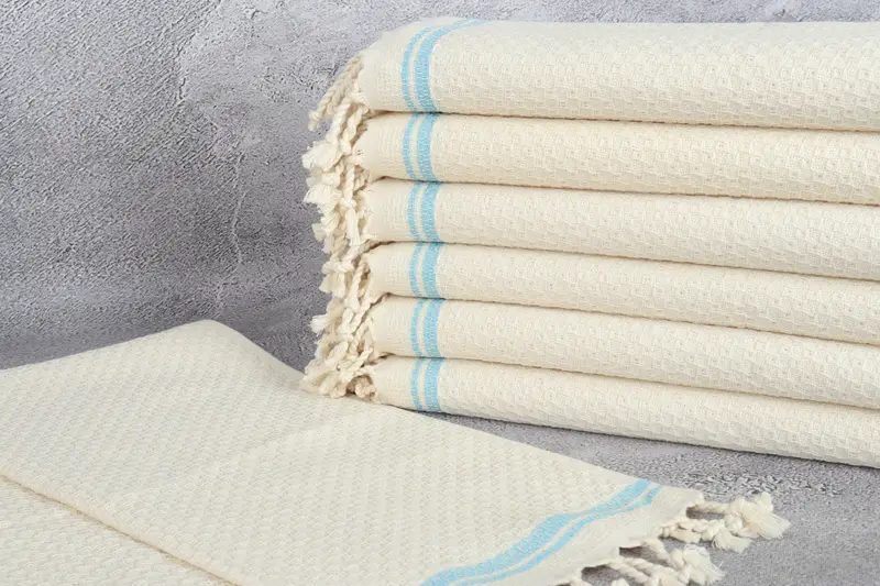38x18 Toalla a rayas de algodón, regalo de inauguración de la casa, poca de cocina turca, toalla de gimnasia, regalo para él, toalla de mano de monograma, toalla de cocina, regalos de despedida de soltero - 2