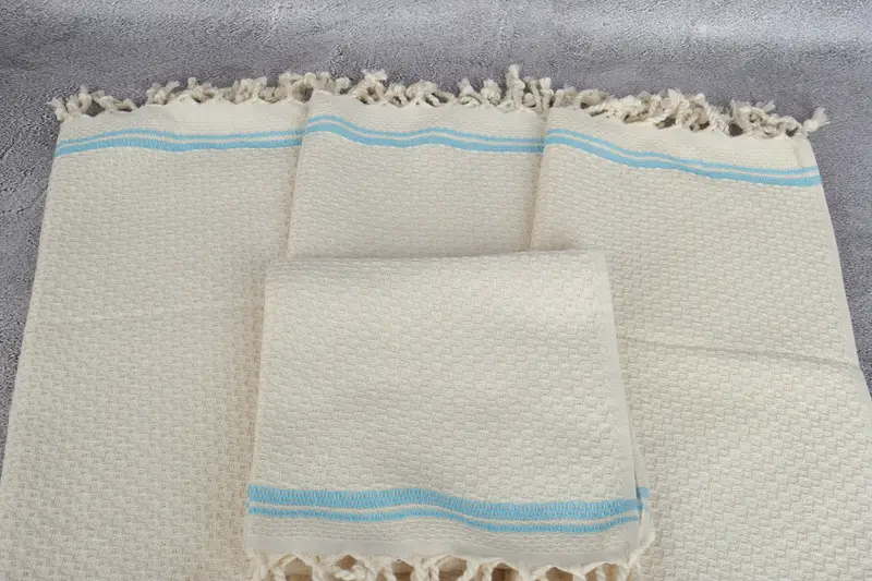 38x18 Toalla a rayas de algodón, regalo de inauguración de la casa, poca de cocina turca, toalla de gimnasia, regalo para él, toalla de mano de monograma, toalla de cocina, regalos de despedida de soltero - 4