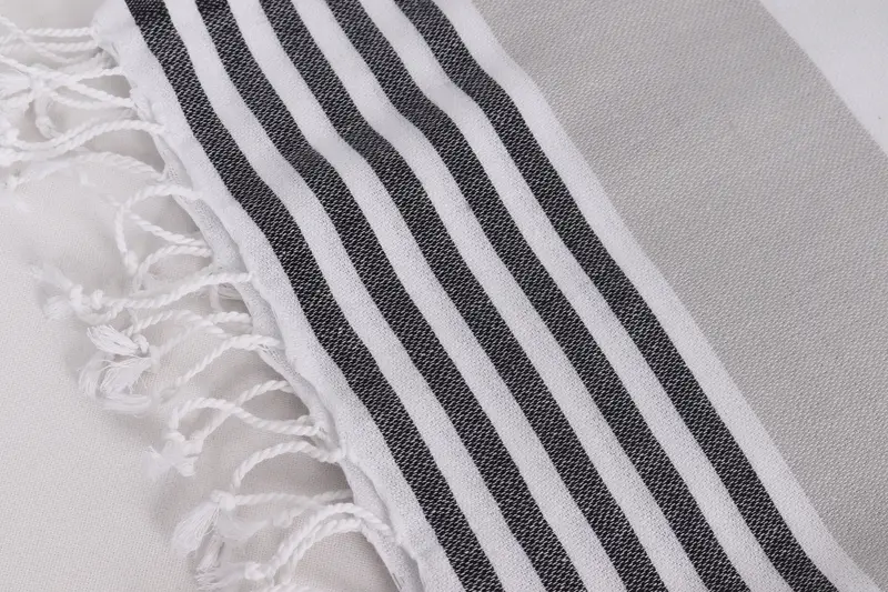 Personalized Dish Towel, Monogram Tea Towel, Wedding Gift, 40x24 Cotton Striped Towel, Bridesmaid Gifts, Custom Wedding Gift From Bridesmaid - 7