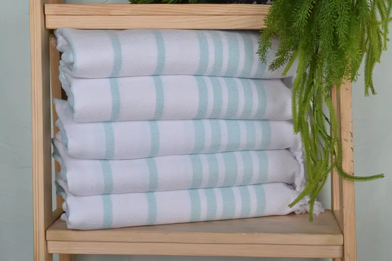 Bathroom Towels, Turkish Tea Towel, Xmas Gifts, Summer Gift, Organic Towel, Wedding Favors, 36x24 Cotton Herringbone Towel, Home Decor Towel - 1