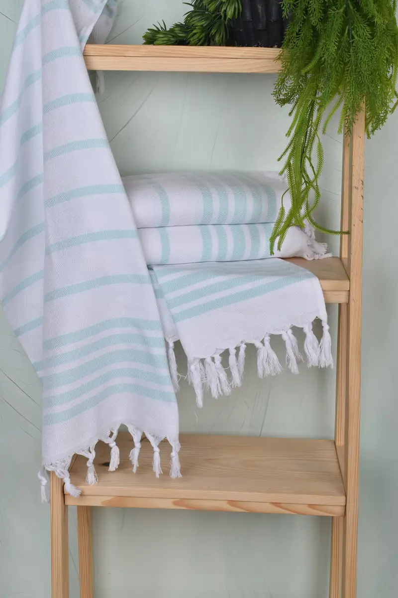 Bathroom Towels, Turkish Tea Towel, Xmas Gifts, Summer Gift, Organic Towel, Wedding Favors, 36x24 Cotton Herringbone Towel, Home Decor Towel - 6