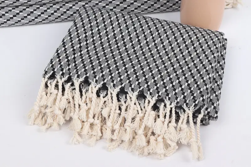 Fouta towel, 68x40 Cotton Geometric Towel, Merry Christmas Gifts, Hammam towel, Bachelorette Towel, Gift For Her, Florida Bachelorette Party Favors - 5
