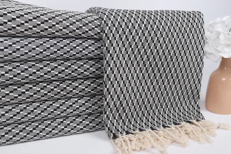 Fouta towel, 68x40 Cotton Geometric Towel, Merry Christmas Gifts, Hammam towel, Bachelorette Towel, Gift For Her, Florida Bachelorette Party Favors - 2
