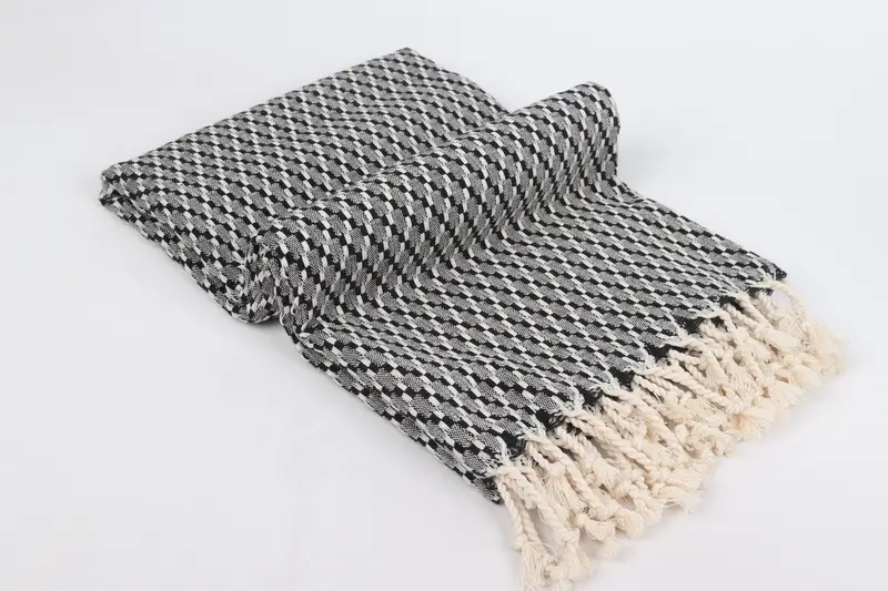 Fouta towel, 68x40 Cotton Geometric Towel, Merry Christmas Gifts, Hammam towel, Bachelorette Towel, Gift For Her, Florida Bachelorette Party Favors - 6