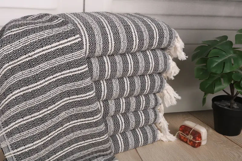 Küçük banyo havlu, Noel hediyeleri, 32x18 pamuklu düz havlu, onun için kişiselleştirilmiş hediye, banyo havlu, Türk el havlu, en iyi düğün hediyesi, spa havlu - 1