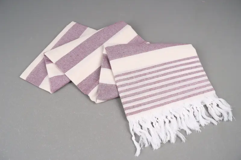 Wedding Favors, Gift For The Home Decor, Gift For Wedding Day, Custom Wedding Gift, Wedding Shower Gift, 68x36 Cotton Striped Towel, Bath towel - 7