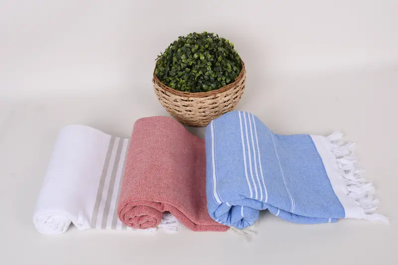 Anniversary Gift For Her, 70x40 Cotton Set of 8 Towel, Personalized Turkish Beach Towel, Cotton towel, Bachelorette Gifts, Sand-resistant towel - 8