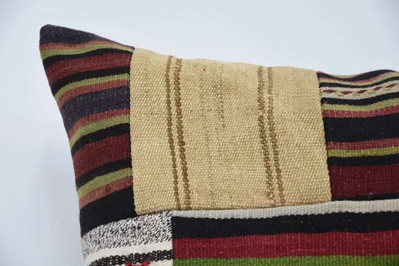 Authentic Pillow Cover, Pillow for Couch, Boho Pillow Sham Cover, 32x32 Beige Pillow, Turkish Pillow, Cushion Cover, Boho Chic Pillow Cover - 2