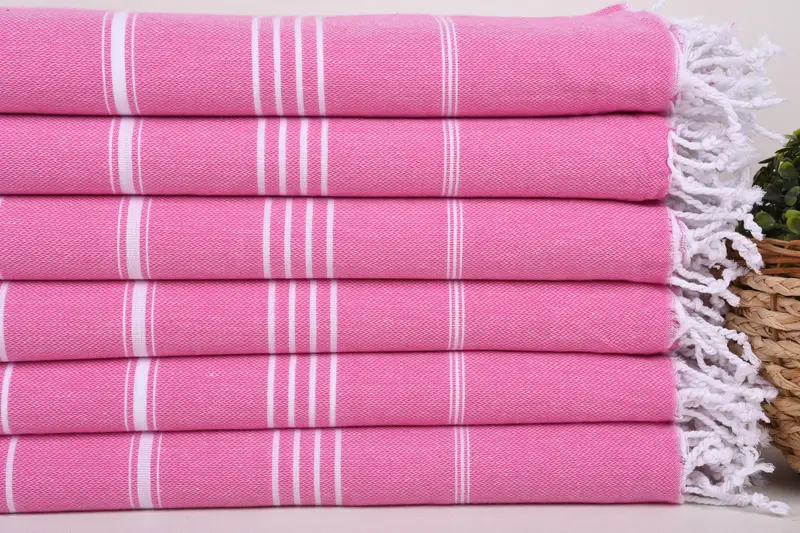 Personalized Wedding Gift, Valentines Day Gift Idea, Organic Towel, 70x40 Cotton Striped Towel, Luxury towel, Turkish Beach Towel Bulk, Travel towel - 2
