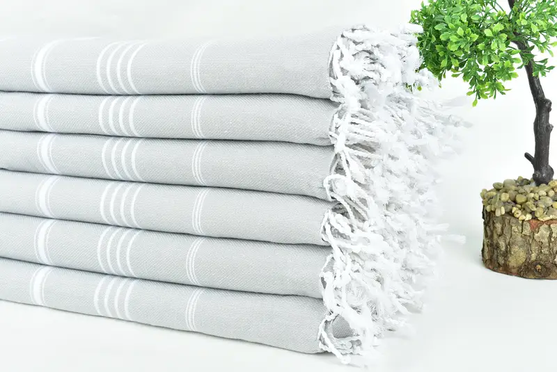 Best Wedding Gift, 96x80 Cotton Striped Towel, Bachelor Gifts, Beach Bachelorette Party Decorations, Bridesmaid Gifts, Bedspread, Bridal Shower Gift - 3