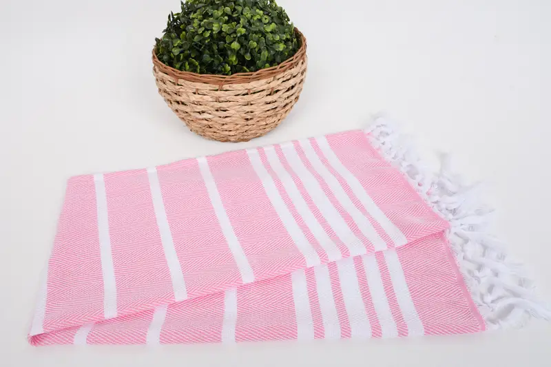Spa havlu, Türk el havlu, banyo havlu, düğün hediyesi mutfak havlu, 40x20 pamuk zig zag havlu, kişiselleştirilmiş el havlu, gelin duş lehine - 4
