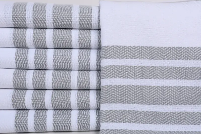 70x40 Cotton Herringbone Towel, Monogrammed Beach Towel, Summer Gift Ideas, Turkish Towel USA, Cotton towel, Bridesmaid Gifts Personalized - 1