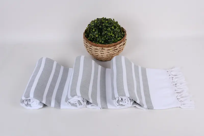 70x40 Cotton Herringbone Towel, Monogrammed Beach Towel, Summer Gift Ideas, Turkish Towel USA, Cotton towel, Bridesmaid Gifts Personalized - 8