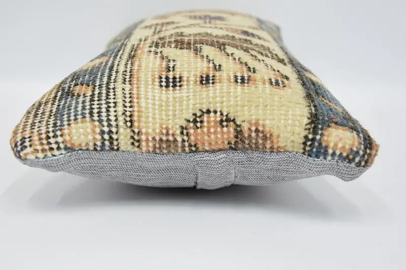 8x16 Beige Cushion Cover, Boho Pillow Sham Cover, Vintage Pillow, Cushion Case, Neutral Cushion Case, Turkish Pillow - 5