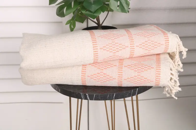 Personalized Dish Towel, Monogrammed Turkish Towel, Kitchen Towel, 40x20 Linen Kilim Design Towel, Monogram Kitchen Towel, Bachelorette Party Favor - 3