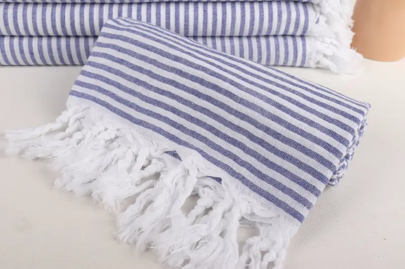 Maid Of Honor Gift, Bridal Shower Gift, Unique Wedding Gift, 68x36 Cotton Striped Towel, Beach Size Towel, Bridesmaid Gifts, Bachelorette Party Gift - 4