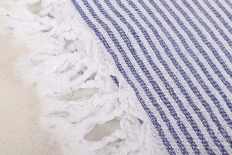 Maid Of Honor Gift, Bridal Shower Gift, Unique Wedding Gift, 68x36 Cotton Striped Towel, Beach Size Towel, Bridesmaid Gifts, Bachelorette Party Gift - 7