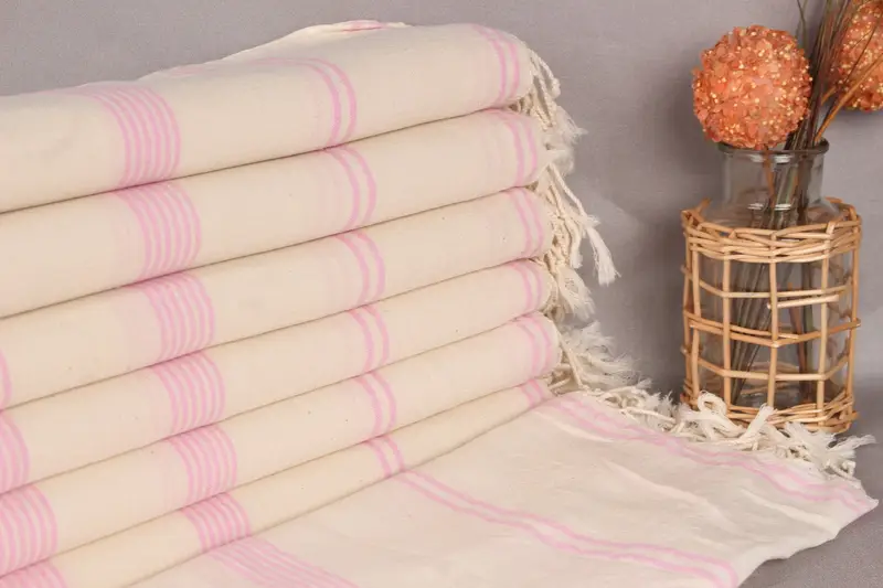 80x36 Cotton Striped Towel, House Warming Gift, Scarf Towel, Monogram Towels, Bachelorette Beach Towel, Beach Towel Bulk, Custom Gift, Bath towel - 1