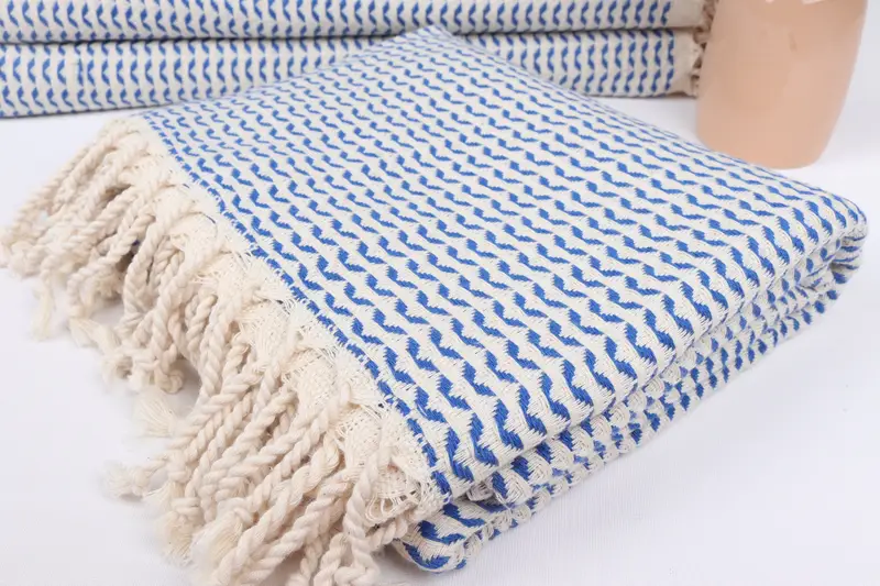 Bridal Shower Gift, Baby Boy Gift, Home Decor Gifts, 70x40 Cotton Diamond Towel, Beach Towel Gift, Vegas Bachelorette Party Favors, Bulk Order Towel - 5