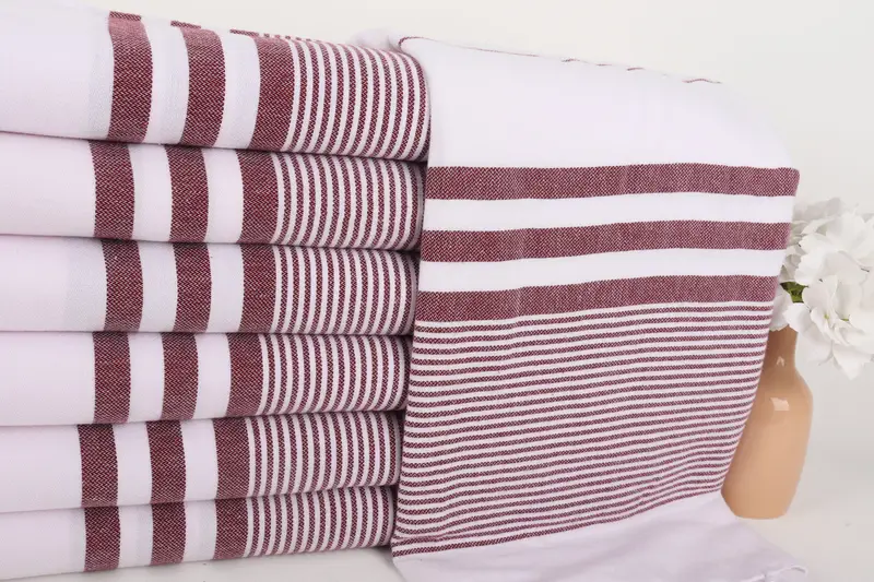 70x40 Cotton Striped Towel, Bachelorette Gifts, Bridal Shower Favors, Best Wedding Gift, Bachelorette Party Favors Beach, Personalized Gift - 2