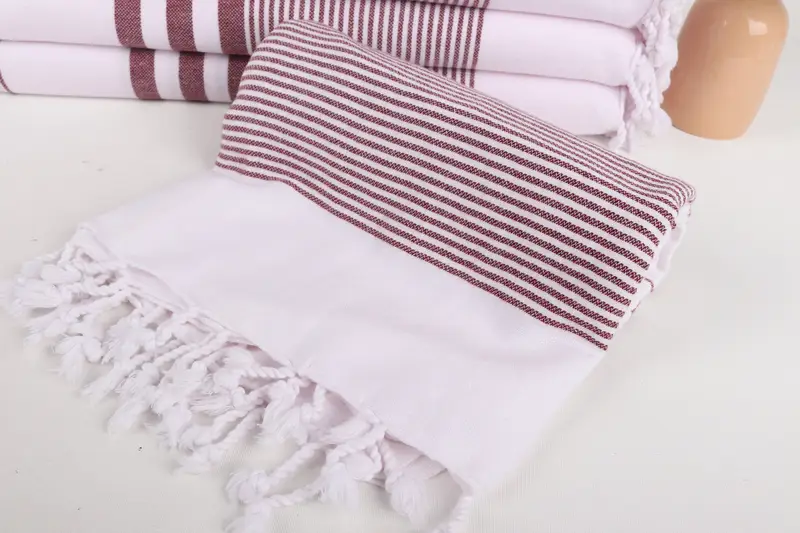 70x40 Cotton Striped Towel, Bachelorette Gifts, Bridal Shower Favors, Best Wedding Gift, Bachelorette Party Favors Beach, Personalized Gift - 4