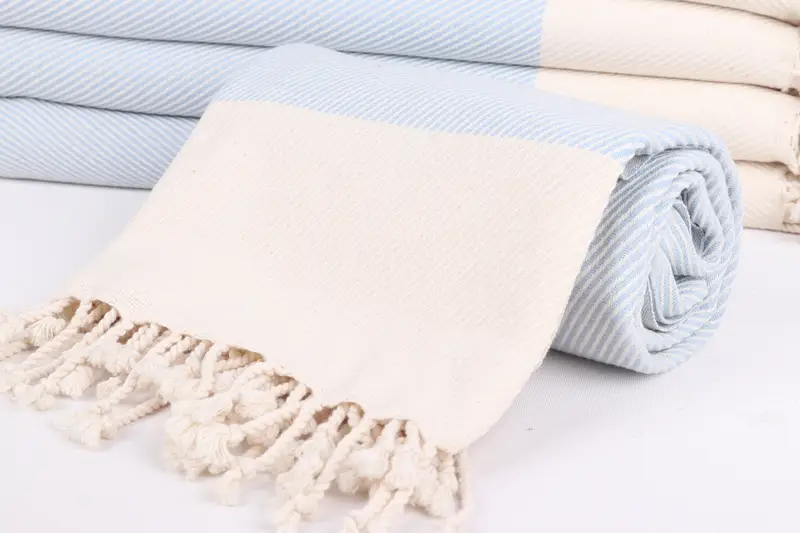 Bridal Shower Favors, Mother Of The Groom Gift, Cotton towel, 70x40 Cotton Striped Towel, Bachelorette Party Favors, Monogram Towels, Yoga Towel - 4