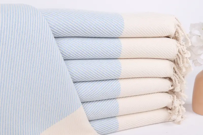 Bridal Shower Favors, Mother Of The Groom Gift, Cotton towel, 70x40 Cotton Striped Towel, Bachelorette Party Favors, Monogram Towels, Yoga Towel - 1