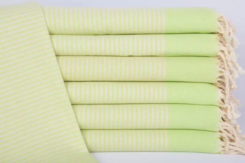 Wedding Day Gift For Bride, Travel Towel, Gift For Wedding Day, 40x24 Cotton Striped Towel, Small Bath Towels, Wedding Favors, Turkish Hand Towel - 1