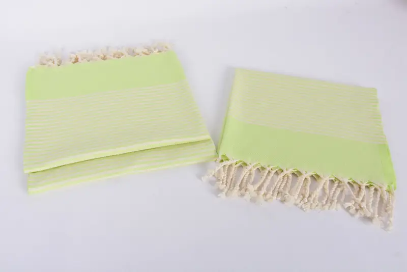 Wedding Day Gift For Bride, Travel Towel, Gift For Wedding Day, 40x24 Cotton Striped Towel, Small Bath Towels, Wedding Favors, Turkish Hand Towel - 7