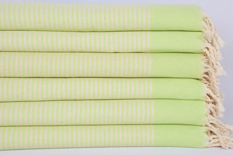 Wedding Day Gift For Bride, Travel Towel, Gift For Wedding Day, 40x24 Cotton Striped Towel, Small Bath Towels, Wedding Favors, Turkish Hand Towel - 3