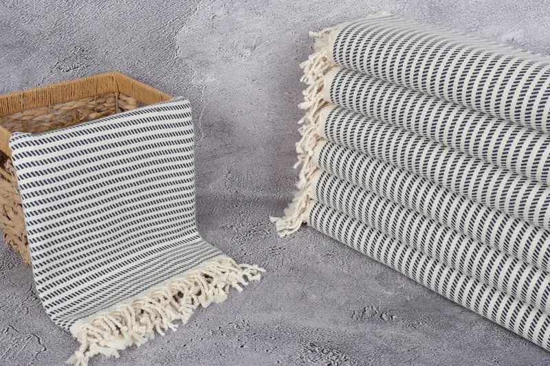 Turkish Towel Beach Towel, Welcome Wedding Gift, 70x40 Cotton Polka Dot Towel, Bachelorette Gifts, Personalized Bridesmaid Gift, Bath towel - 3