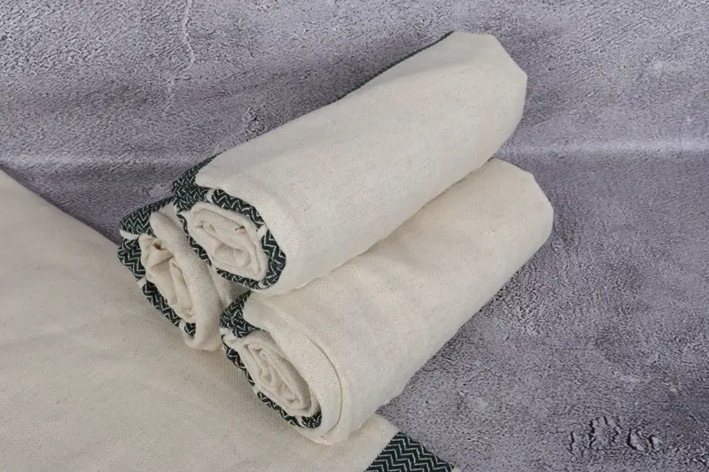 Quick-Dry Beach Towel, Thin towel, Yoga Towel, Bridesmaid Favors, Cute Beach Towel, Luxury towel, 70x38 Cotton Herringbone Towel, Guest Towel - 7