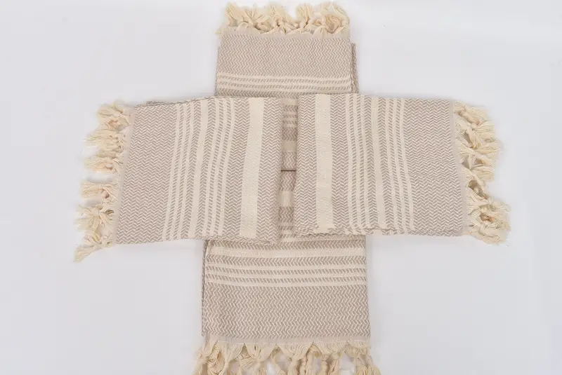 Onun için hediye, Türk havlu el havlu, yaz hediyesi, kişiselleştirilmiş yemek havlu, gelin için hediye, küçük banyo havlu, 40x18 pamuklu çizgili havlu - 6