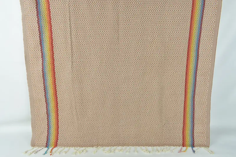 Bridal Gifts, Bachelor Gifts, Bridesmaid Gift Towel, Wedding Hand Made Gift, Bath towel, 70x40 Cotton Diamond Towel, Handwoven Turkish Towel - 1
