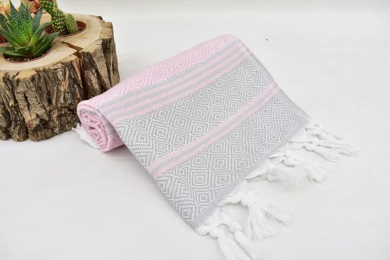 Merry Christmas Gifts, Turkish Hand Towel, Spooky Bachelorette Party Gifts, 40x18 Cotton Diamond Towel, Personalized Dish Towel, Monogram Hand Towel - 6