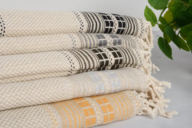 Personalized Gift For Him, Turkish Hand Towel, Bridesmaid Gifts, Small Bath Towels, Bachelorette Party Items, 40x20 Linen Striped Towel, Xmas Gifts - 4