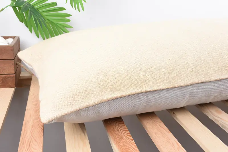 Vintage Kilim Pillow, 16x48 Beige Pillow Cover, Boho Pillow Sham Cover, Pillow Sham, Pillow for Sofa, One Of A Kind Pillow Sham - 6