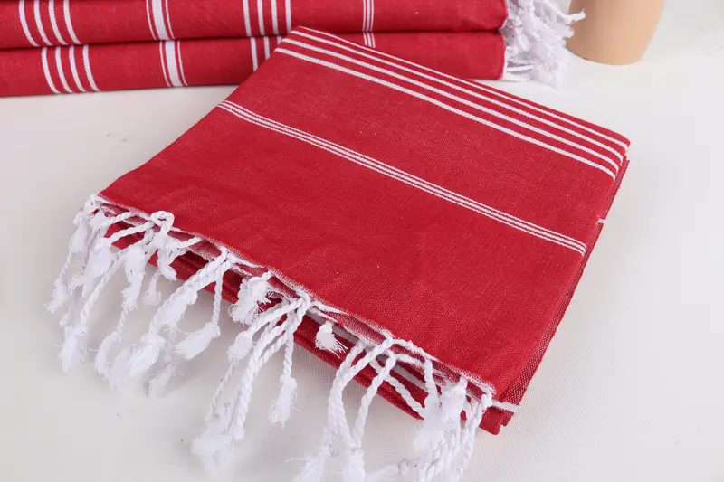 Gift For Boyfriend, 70x40 Cotton Striped Towel, Sand-resistant towel, Organic Cotton Towel, Gift For Him, Girls Weekend Favors, Custom Gift - 5