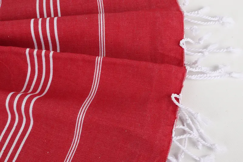 Gift For Boyfriend, 70x40 Cotton Striped Towel, Sand-resistant towel, Organic Cotton Towel, Gift For Him, Girls Weekend Favors, Custom Gift - 8