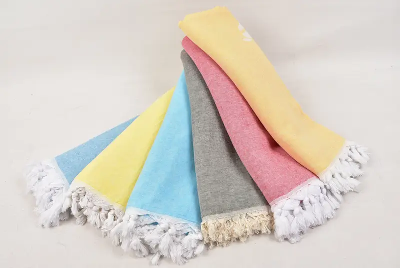 Personalized Gift For Him, Peshtemal Towel, Handwoven Turkish Towel, Bridal Shower Favors, Kids Beach Towel, Summer Towel, Wedding Favors - 5