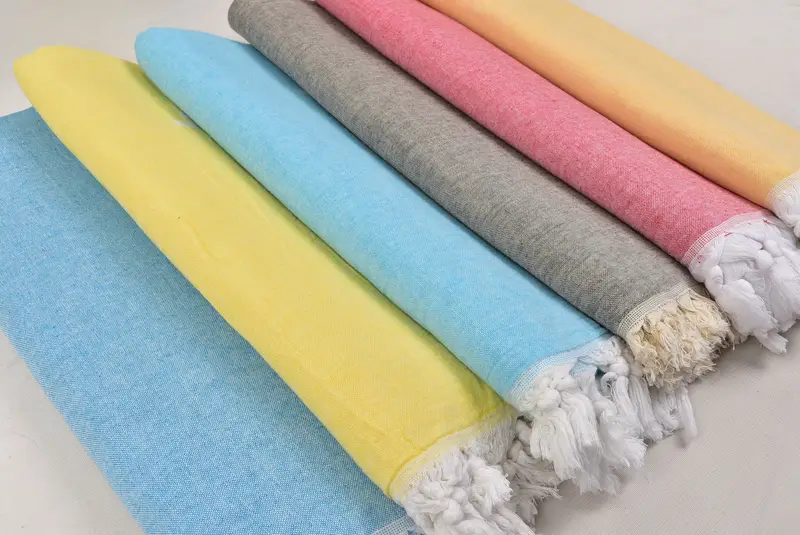 Personalized Gift For Him, Peshtemal Towel, Handwoven Turkish Towel, Bridal Shower Favors, Kids Beach Towel, Summer Towel, Wedding Favors - 7