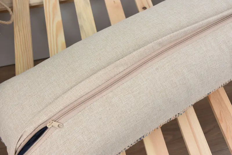 Ethnical Kilim Rug Pillow, 12x48 Beige Pillow, Pillow Cover, Home Decor Pillow, Vintage Pillow, Decorative Bolster Pillow Case - 8