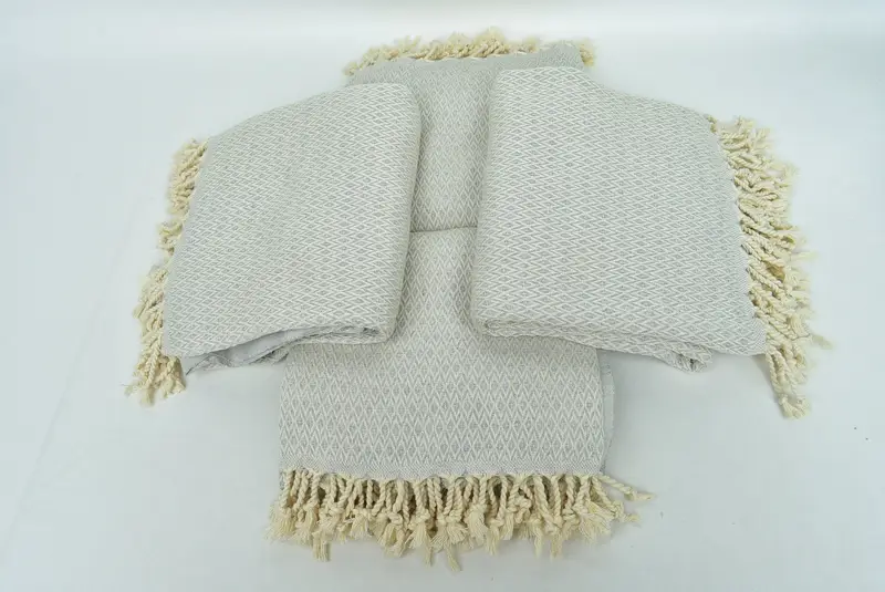 Travel Towel, Turkish Towel USA, Quick-dry peshtemal, Spa Gift, Bridal Shower Gift, 70x40 Cotton Diamond Towel, Bridesmaid Towel, Family Gift Basket - 6