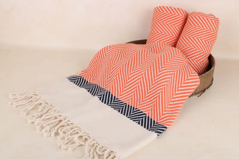 Beach Towel Bulk, 84x40 Cotton Striped Towel, Bridal Shower Favors, Travel Towel, Beach Towel Gift, Valentines Day Gift, Best Wedding Gift - 6